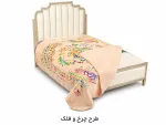 پتو دونفره دورو پرفیت گل برجسته - تصویر 8