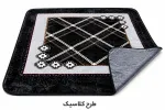 پتو دونفره دورو ابریشم گل برجسته - تصویر 9
