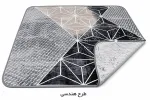 پتو دونفره دورو ابریشم گل برجسته - تصویر 6