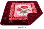 پتو دونفره دورو ابریشم گل برجسته - تصویر 5