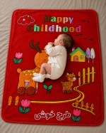پتو کودک مخمل دولایه برجسته TGH - تصویر 9