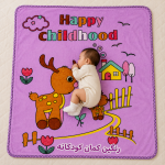پتو کودک مخمل دولایه برجسته TGH - تصویر 5